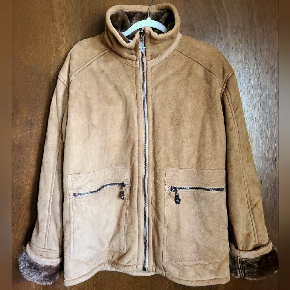 T. Shearling Reportage R.G.A. Italy Style coat 🤎 - Picture 13 of 16